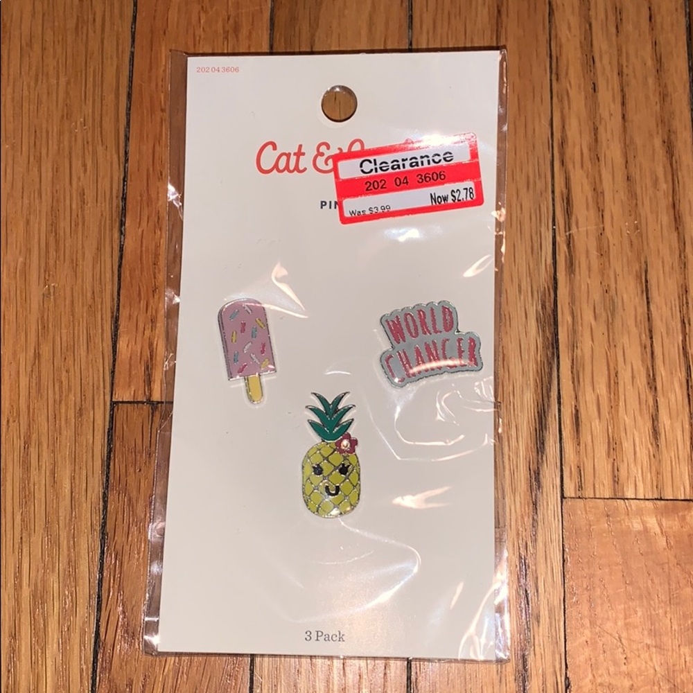 Decorative pins